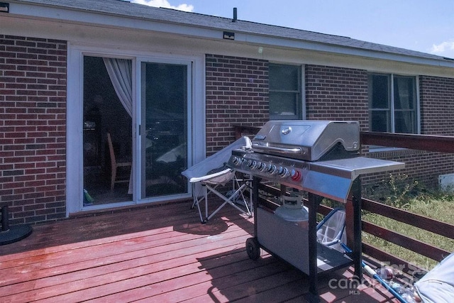305 Ridge Manor Dr, Raeford Township, NC 28376 - deck with grilling area