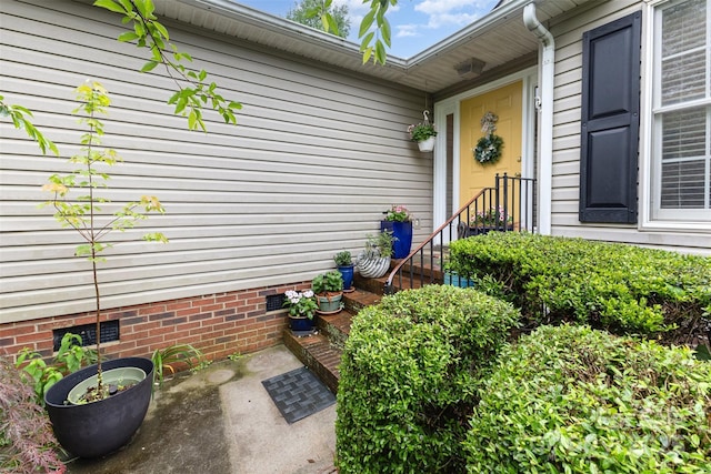 2906 Chapman Cir, Rock Hill, SC 29732 - view of exterior entry with crawl space
