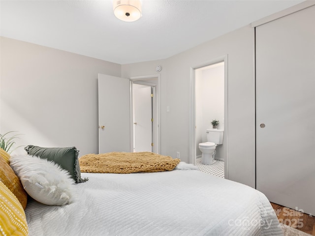 16 Emerson Poore Dr, Candler, NC 28715 - bedroom featuring a closet and ensuite bath