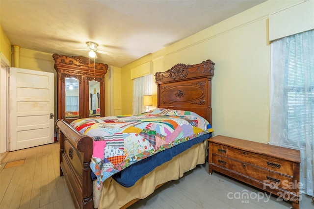 223 Assembly Dr, Montreat, NC 28757 - bedroom featuring hardwood / wood-style flooring