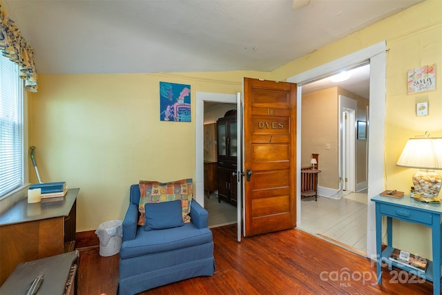 223 Assembly Dr, Montreat, NC 28757 - living area with wood finished floors