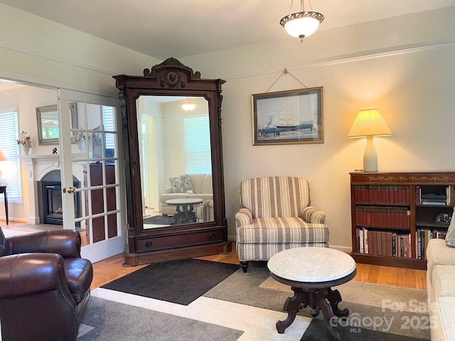 357 Lentz Landing Ln, Nebo, NC 28761 - living area with a fireplace