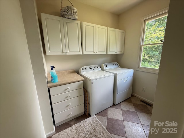 357 Lentz Landing Ln, Nebo, NC 28761 - washroom with cabinet space and washer and clothes dryer