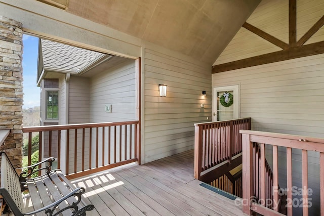 143 Wildflower Ln, Sugar Mountain, NC 28604 - view of deck