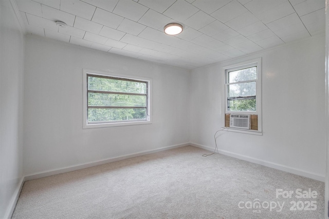 3614 Frank Whisnant Rd, Morganton, NC 28655 - carpeted spare room featuring baseboards and cooling unit