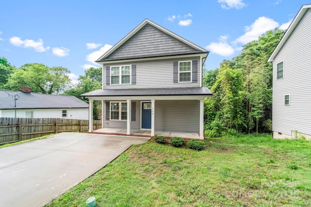 668 Smith St, Kannapolis, NC 28083 - view of front of house with covered porch