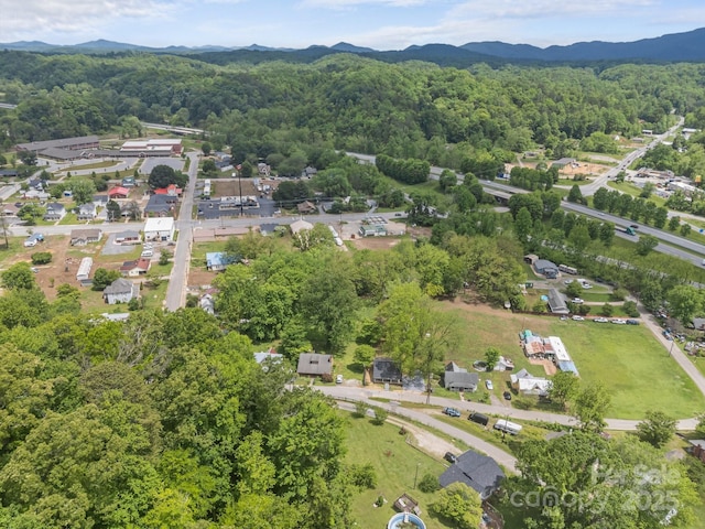 11 Mountain View Anx, Old Fort, NC 28762 - view of property location featuring a heavily wooded area and a mountain backdrop