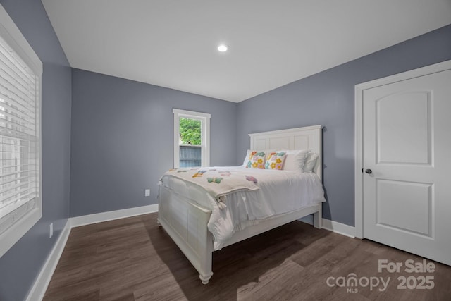 11 Mountain View Anx, Old Fort, NC 28762 - bedroom featuring dark wood finished floors, baseboards, and recessed lighting