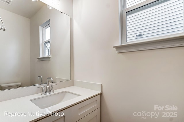 8619 Frank Grier Rd Unit 3, Charlotte, NC 28215 - bathroom with toilet and vanity