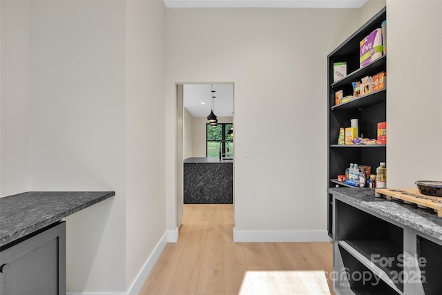1141 Harper Lee Dr, Newton, NC 28658 - corridor with light wood-style floors and baseboards