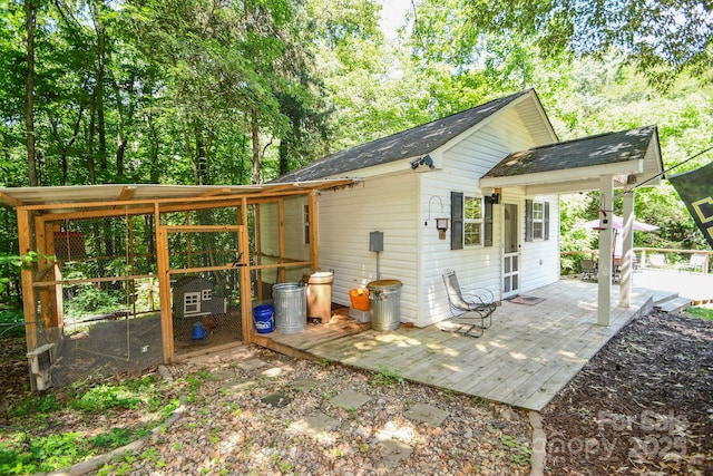 7328 S Providence Rd, Waxhaw, NC 28173 - view of poultry coop