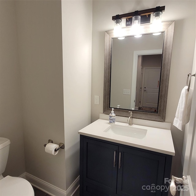 5118 Regents Park Dr, Hickory, NC 28602 - half bath with toilet and vanity