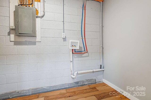 32 Whitaker View Rd, Fairview, NC 28730 - utility room featuring electric panel