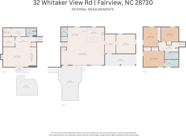 32 Whitaker View Rd, Fairview, NC 28730 - room layout