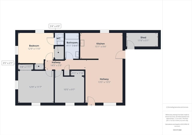 120 Hepler Rd, Taylorsville, NC 28681 - room layout