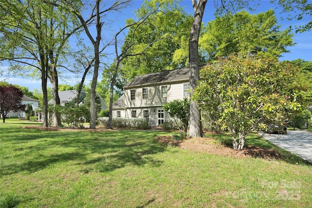 4738 Truscott Rd, Charlotte, NC 28226 - view of front of house with a front yard