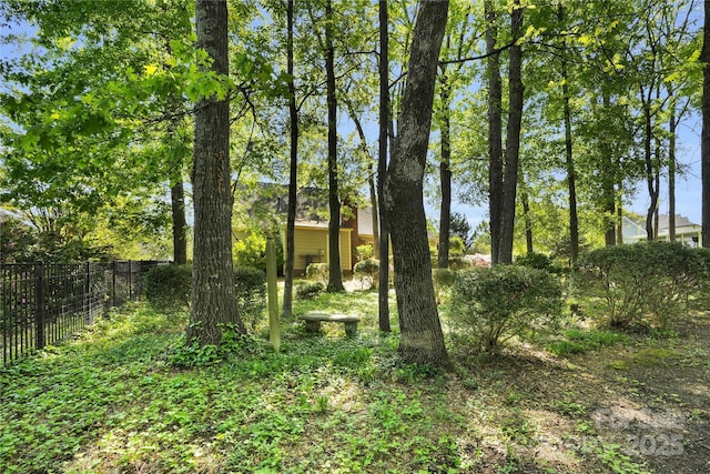4738 Truscott Rd, Charlotte, NC 28226 - view of yard featuring fence