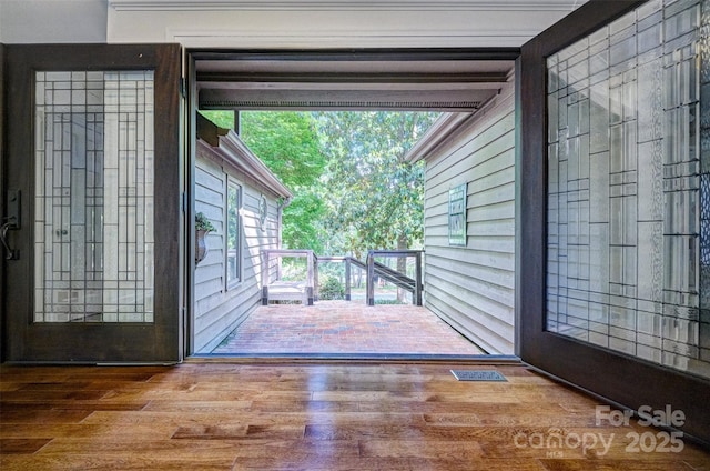46 Timberidge Dr, Lake Wylie, SC 29710 - entryway featuring wood finished floors