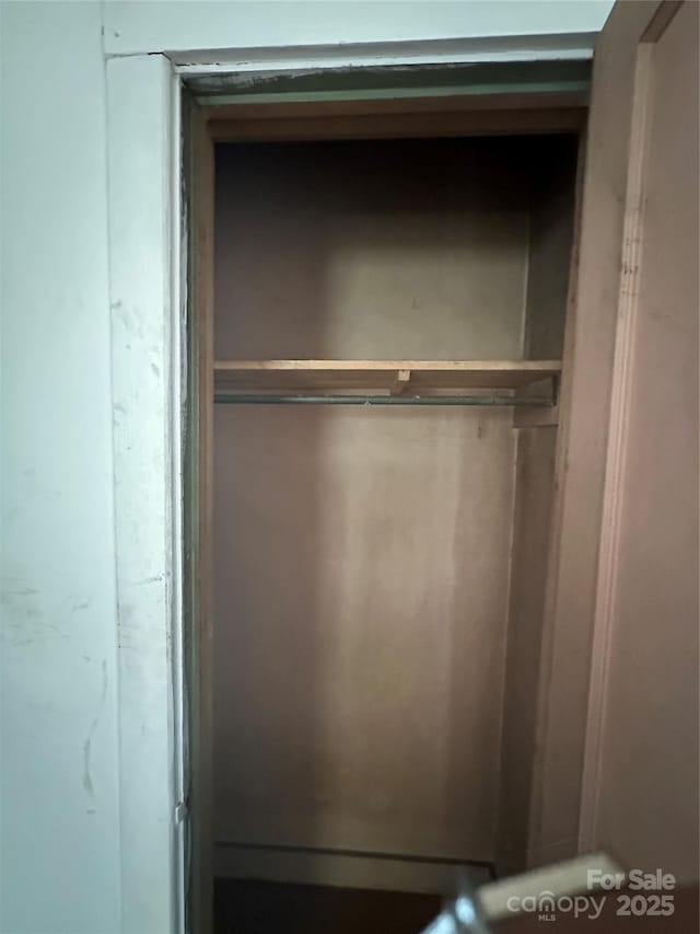 view of closet