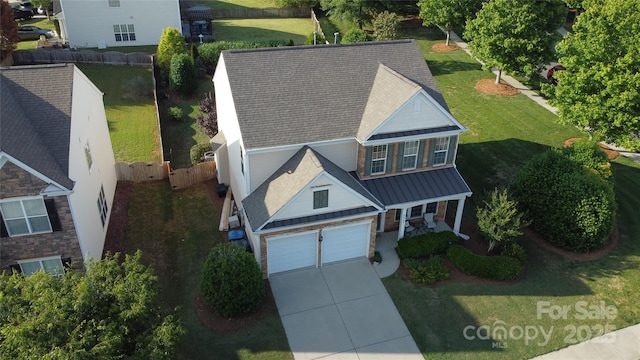 3224 Dunbar Ln, Fort Mill, SC 29707 - aerial view of property and surrounding area