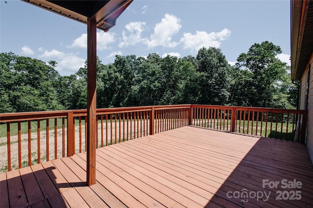 3499 Fairview Rd, Nebo, NC 28761 - view of deck
