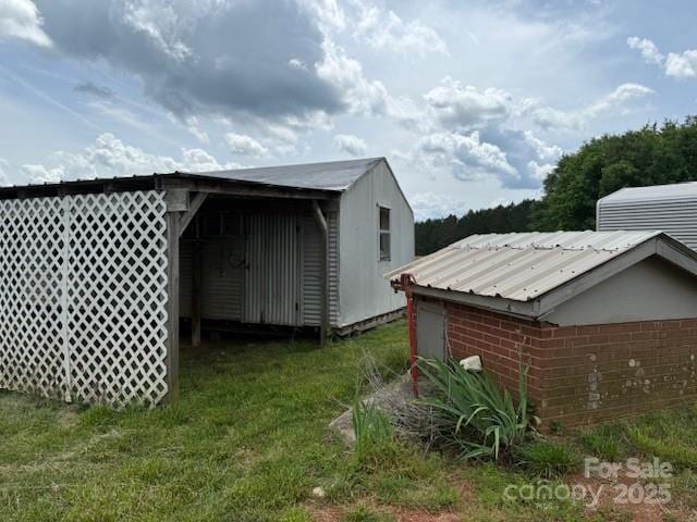 2165 Mccraw Rd, Mooresboro, NC 28114 - view of home's exterior featuring a lawn