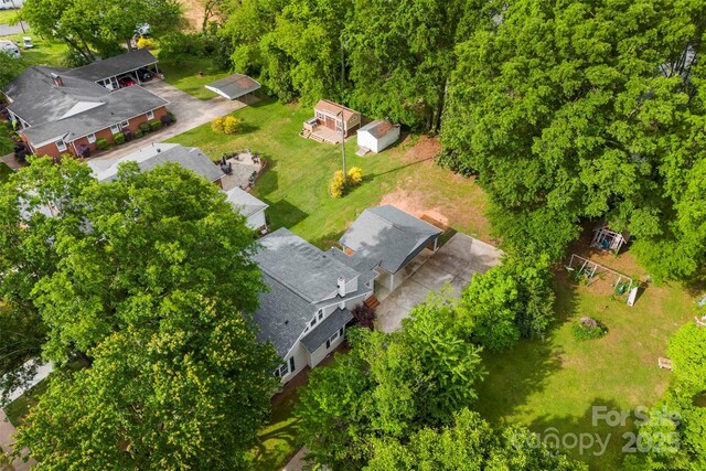 204 S Elm St, Cherryville, NC 28021 - aerial view