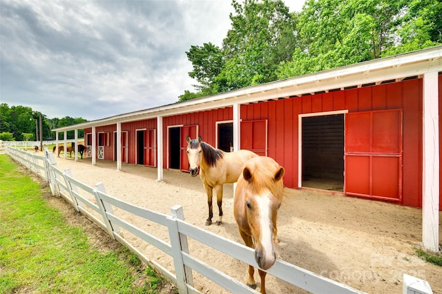 3091 Old Meeting House Rd, Sharon, SC 29742 - view of stable
