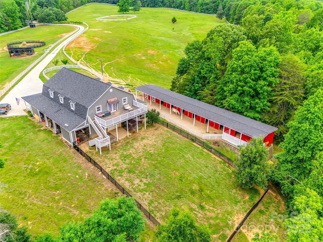 3091 Old Meeting House Rd, Sharon, SC 29742 - view from above of property