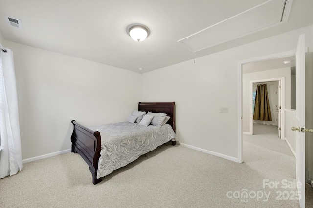 2117 Seabrook Ln, Fort Mill, SC 29715 - bedroom featuring attic access, carpet flooring, and baseboards