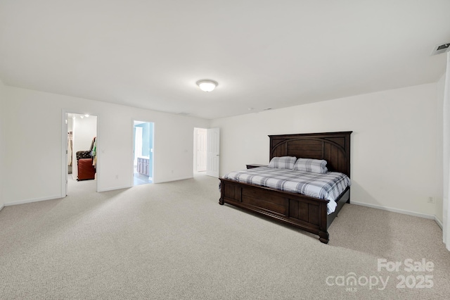 2117 Seabrook Ln, Fort Mill, SC 29715 - bedroom featuring light carpet, baseboards, and a walk in closet