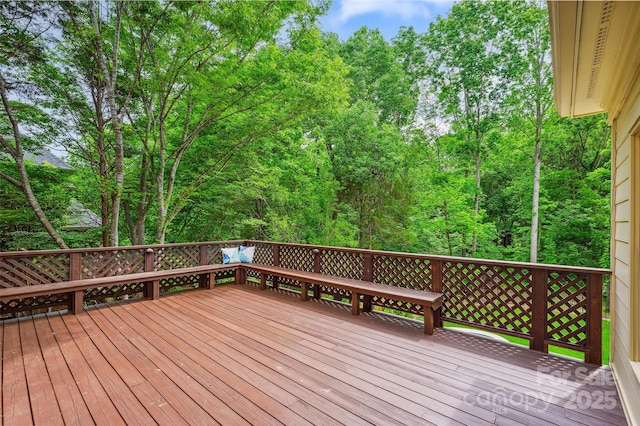 7812 Seton House Ln, Charlotte, NC 28277 - view of wooden terrace