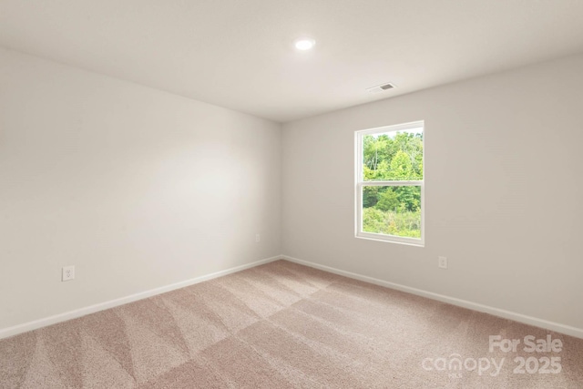 3342 Strong Box Ln, Gastonia, NC 28052 - unfurnished room featuring light colored carpet, baseboards, and recessed lighting