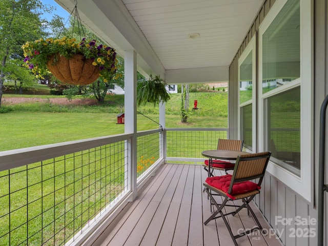 9 Ruff Rd, Leicester, NC 28748 - deck with a porch and a yard