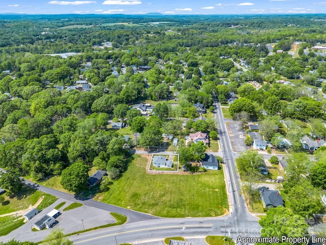 411 W Sycamore St, Lincolnton, NC 28092 - aerial view of a forest