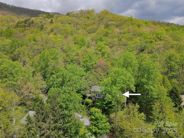 220 Woodwinds Ln, Seven Devils, NC 28604 - drone / aerial view of a heavily wooded area