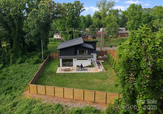 2913 Lake Ave, Charlotte, NC 28208 - rear view of house featuring a patio area