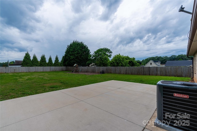 133 Pheasant Run Rd, Troutman, NC 28166 - view of patio featuring central air condition unit