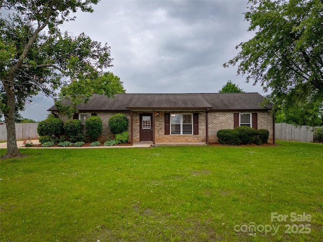 133 Pheasant Run Rd, Troutman, NC 28166 - single story home featuring brick siding and a shingled roof