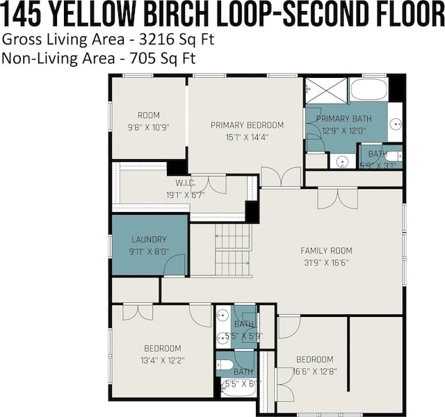 145 Yellow Birch Loop, Mooresville, NC 28117 - room layout