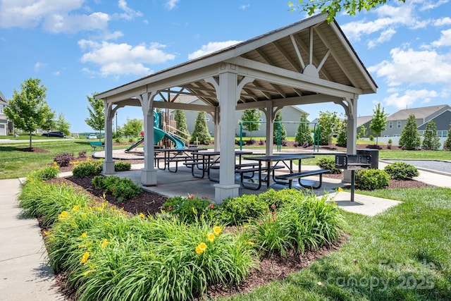145 Yellow Birch Loop, Mooresville, NC 28117 - view of property's community featuring a gazebo and a yard