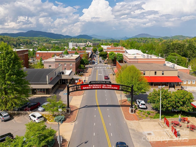 14 N Main St Unit 2, Waynesville, NC 28786 - drone / aerial view of mountains