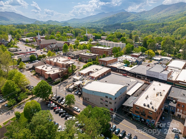 14 N Main St Unit 2, Waynesville, NC 28786 - drone / aerial view of mountains