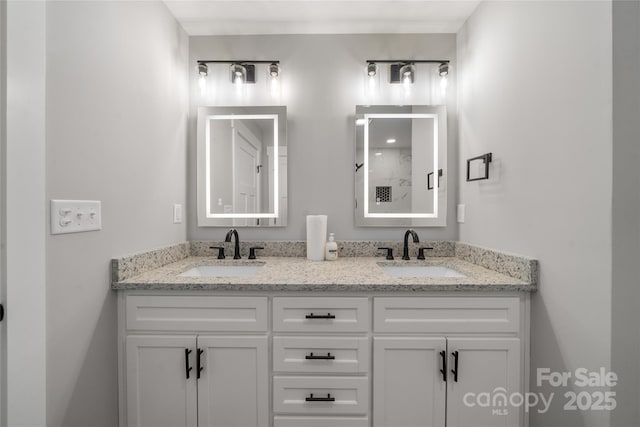 68 Bamboo Trl, Candler, NC 28715 - bathroom featuring double vanity