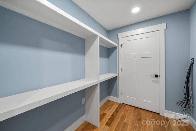 68 Bamboo Trl, Candler, NC 28715 - mudroom featuring light wood-type flooring, recessed lighting, and baseboards