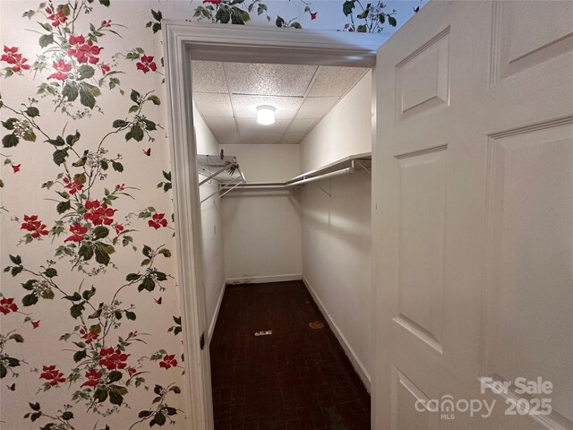 5495 Valley Run St, Hickory, NC 28601 - spacious closet with a drop ceiling