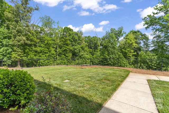view of yard