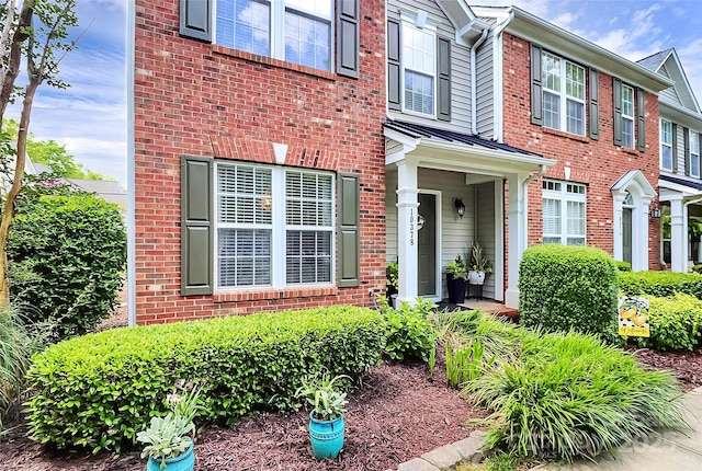 10378 Alexander Martin Ave, Charlotte, NC 28277 - view of exterior entry featuring brick siding
