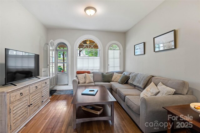 415 Norwood St SW, Lenoir, NC 28645 - living room featuring hardwood / wood-style flooring