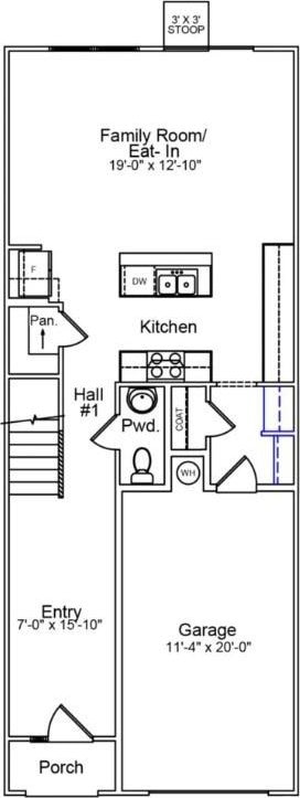 2716 Lehigh Rd, Charlotte, NC 28208 - home floor plan